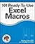 101 Ready-To-Use Excel Macros
