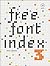 Free Font Index 3