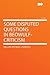 Some Disputed Questions in Beowulf-Criticism