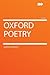 Oxford Poetry