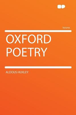 Oxford Poetry (Paperback)