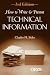 How to Write & Present Technical Information