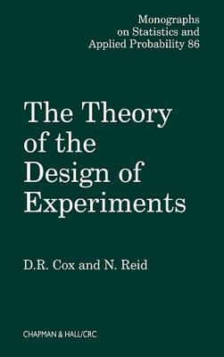 The Theory of the Design of Experiments (Chapman & Hall/CRC Monographs on Statistics and Applied Probability)