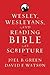 Wesley, Wesleyans, and Read...