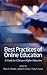 Best Practices for Online Education: A Guide for Christian Higher Education