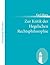 Zur Kritik der Hegelschen Rechtsphilosophie by Karl Marx