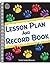 Paw Prints Lesson Plan and Record Book