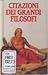 Citazioni dei grandi filosofi