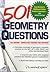 501 Geometry Questions (501 Series)