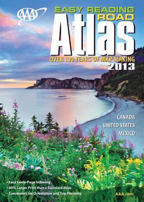 AAA Easy Reading Road Atlas 2013 (Paperback)