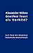 Goethes Faust ALS Vorbild? (German Edition)