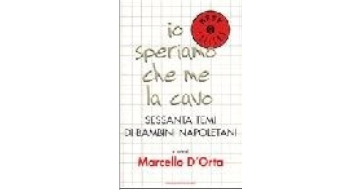 Io Speriamo Che Me La Cavo Libro Riassunto