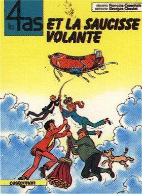Les 4 as et la saucisse volante (Les 4 as, #14)