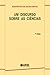 Um discurso sobre as ciências
