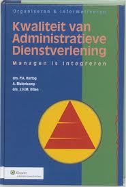 Kwaliteit van administratieve dienstverlening (Hardcover)