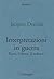 Interpretazioni in guerra. Kant. L'ebreo, il tedesco