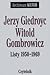 Jerzy Giedroyc - Witold Gom...