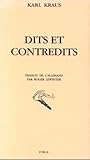 Dits et contredits by Karl Kraus