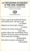 La Teogonia di Esiodo e tre inni omerici (Paperback)