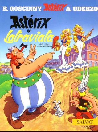 Portada de Asterix y Latraviata, de Albert Uderzo