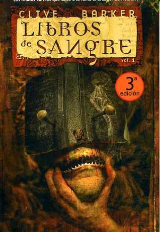 Portada de Libros de sangre, de Clive Barker