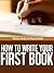 How to write your first book