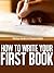 How to write your first book