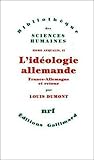 Homo aequalis 2: L'idéologie allemande