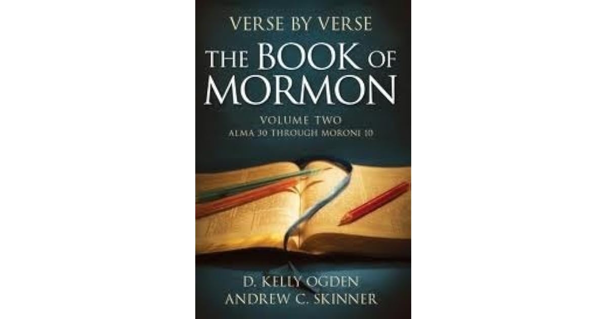Verse by Verse The Book of Mormon, Volume Two Alma