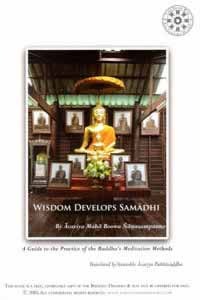 Wisdom Develops Samadhi (Paperback)