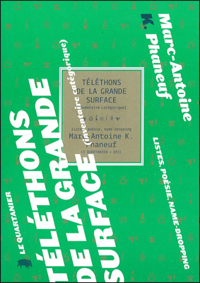 Téléthons de la Grande Surface (Inventaire catégorique)