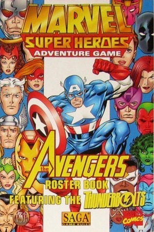 Marvel Super Heroes Adventure Game: The Avengers Roster Book