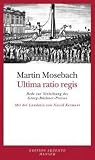 Ultima ratio regis : Rede zur Verleihung des Georg-Büchner-Preises