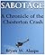 Sabotage:  A Chronicle of t...