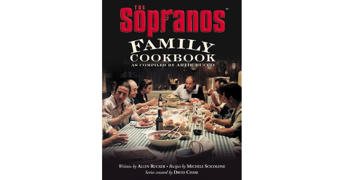 The Sopranos Family Cookbook: As Compiled By Artie Bucco – Hardcover, Acceptable Condition