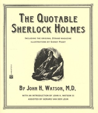 The Quotable Sherlock Holmes (Paperback)