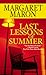 Last Lessons of Summer