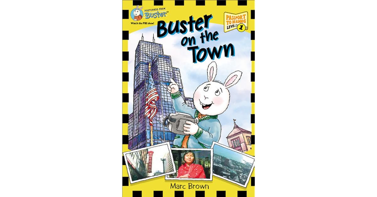 Postcards from Buster Buster on the Town (L1) by Marc Brown
