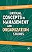Critical Concepts in Manage...