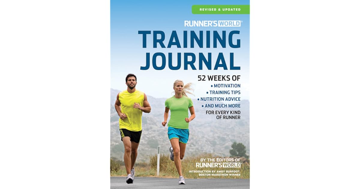Runner's World Training Journal A Daily Dose of Motivation, Training