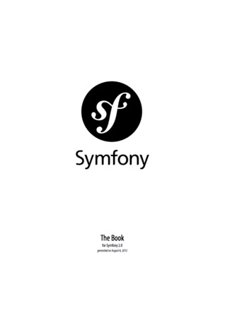 Symfony – The Book for Symfony 2.0