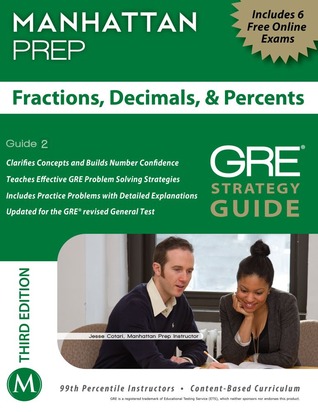 Fractions, Decimals, & Percents GRE Strategy Guide (Paperback)