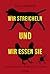 Wir streicheln und wir esse...