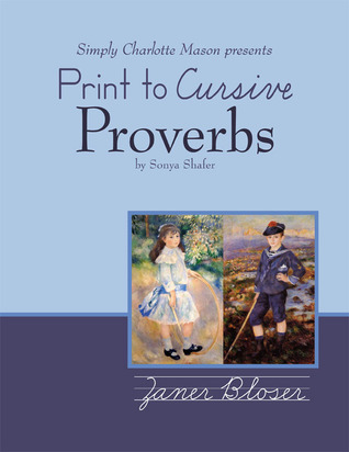 Print to Cursive Proverbs Zaner Bloser (Spiral-bound)