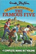 The Exciting Adventures of The Famous Five [Five on Treasure Island, Five Go Adventuring Again, Five Go To Smuggler's Top, Five Fall into Adventure]