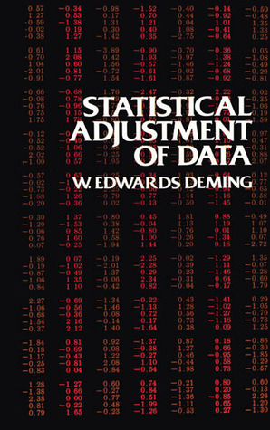 Statistical Adjustment of Data (Dover Books on Mathematics)