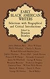 Early Black American Writers