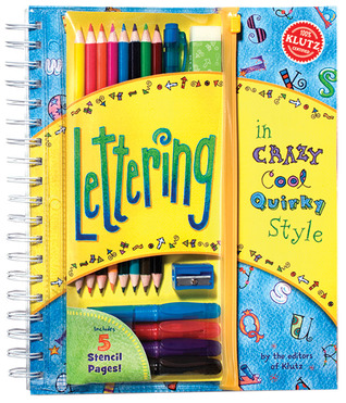 Lettering in Crazy Cool Quirky Style (Spiral-bound)