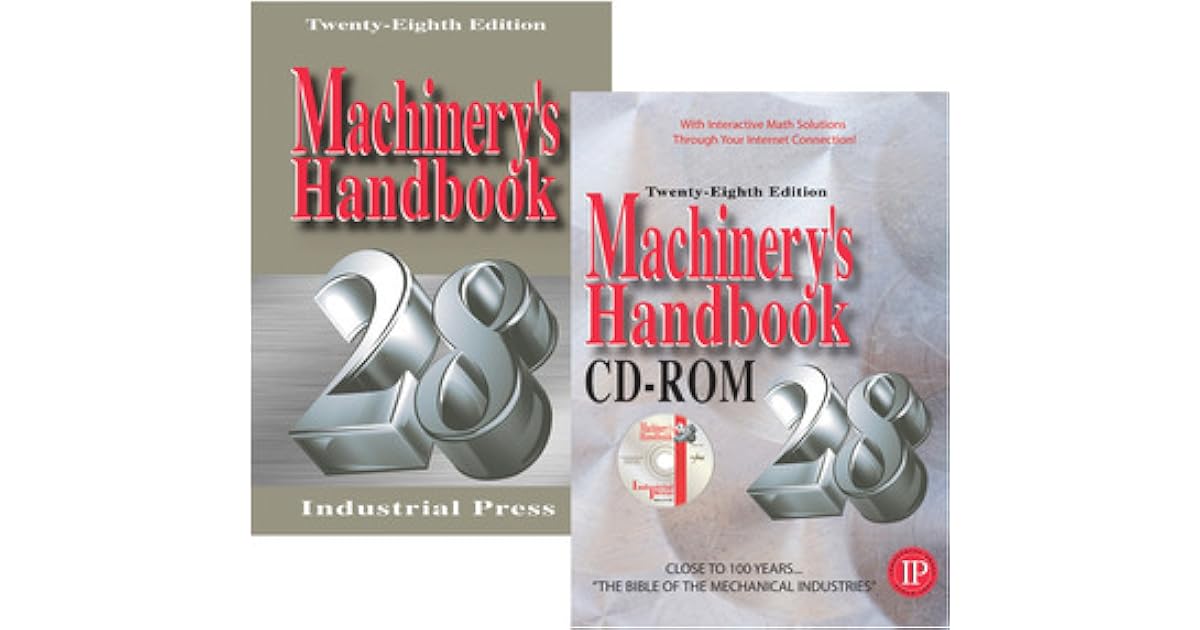 Machinery's Handbook Toolbox & CD Combo by Erik Oberg