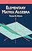 Elementary Matrix Algebra (...
